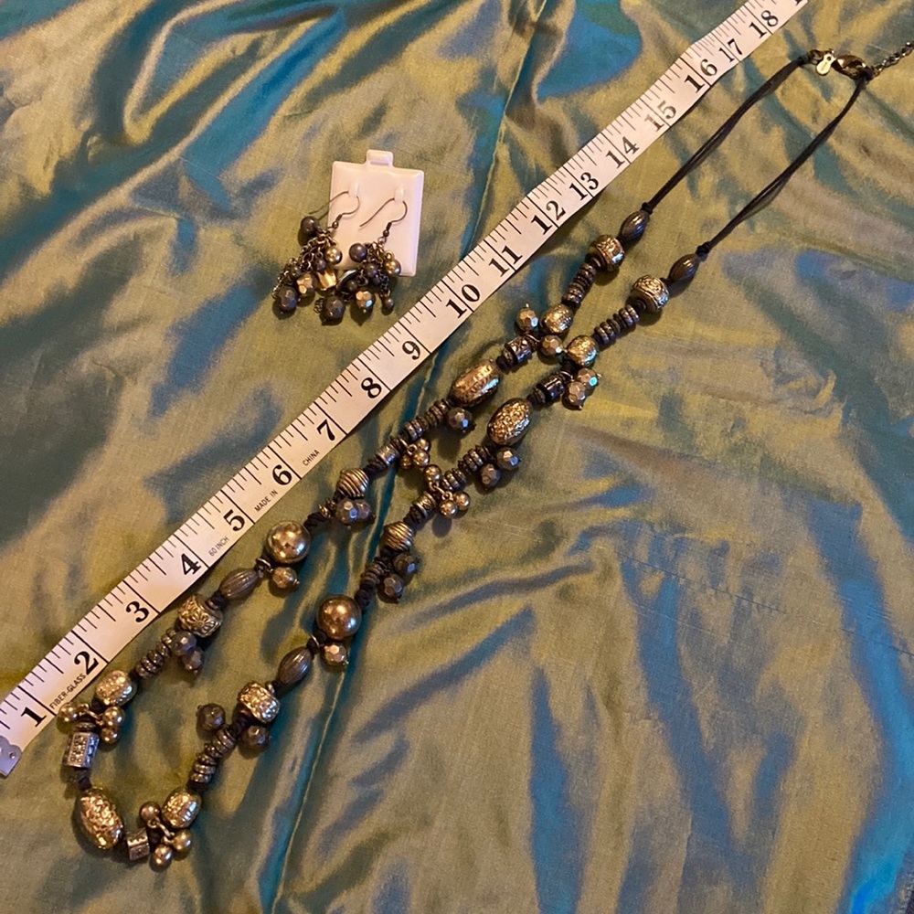 Chico’s Necklace and Earring Set